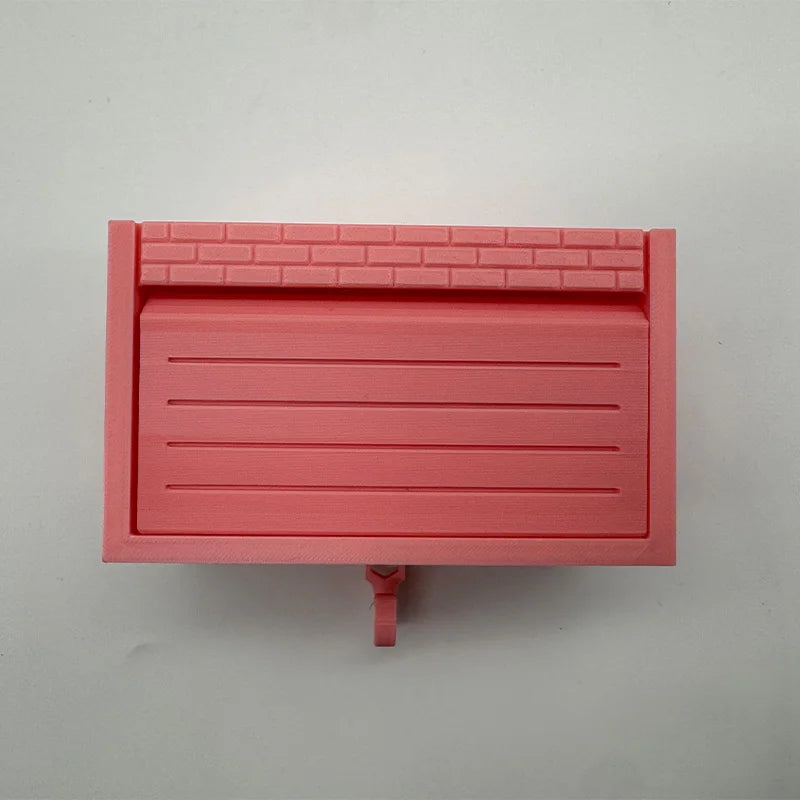 Car Garage Key Holder with Opening Door Wall Hanging Key Holder, Fun 3D Printed Key Organizer, Easy Installation Wall Decoration